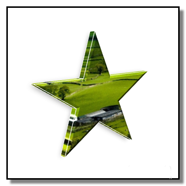 PPT怎么将图片裁剪成立体五角星样式 ？