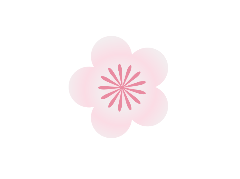 PPT怎么画桃花? ppt桃花素材的设计方法