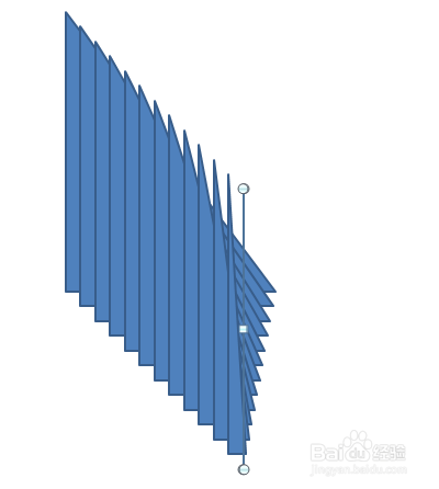 ppt如何画一个轴对称图形的旋转动画方法