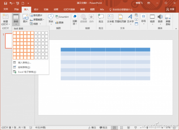 PPT2016表格如何美化
