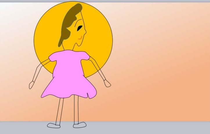 ppt怎么画一个萌萌哒的漫画人物?