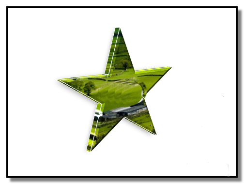 PPT怎么将图片裁剪成立体五角星样式 ？