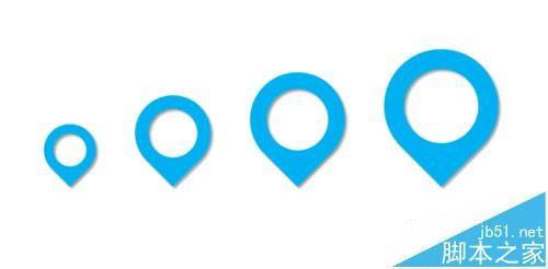 PPT怎么绘制一些彩色的漂亮的小水滴坐标?