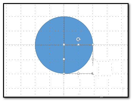ppt怎么把圆等分成4并填充不同颜色?