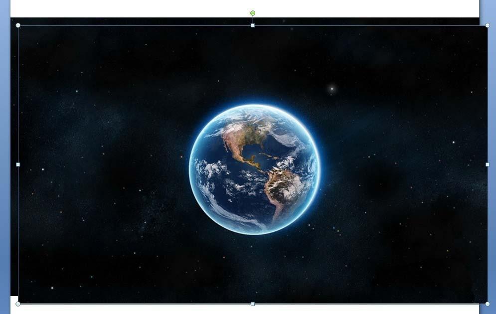 PPT怎么制作一段月球围绕地球转的动画?