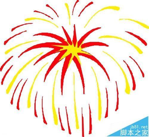 ppt中怎么绘制一个烟花绽放的动画?