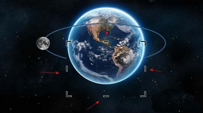 PPT怎么制作一段月球围绕地球转的动画?