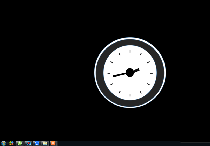 PPT怎么制作转动的钟表动画?