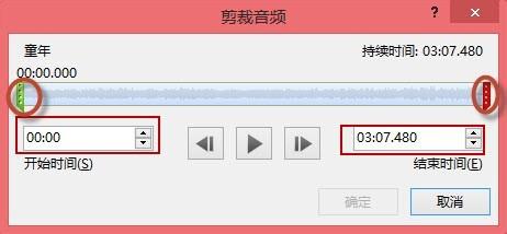 PPT2013如何剪裁视频或音频