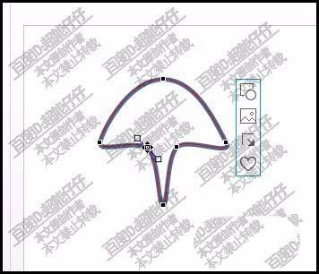 PPT圆形怎么变形成一朵蘑菇形状?