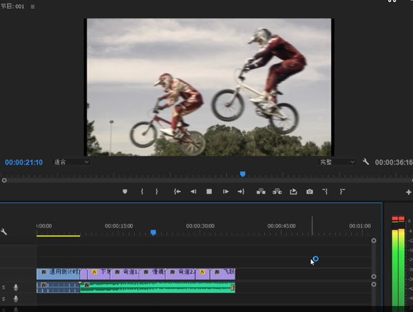 Pr7制作极速运动视频片段