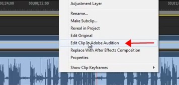 Premiere使用Audition怎么消除背景噪音