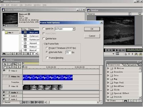 Premiere使用技巧之视频剪辑