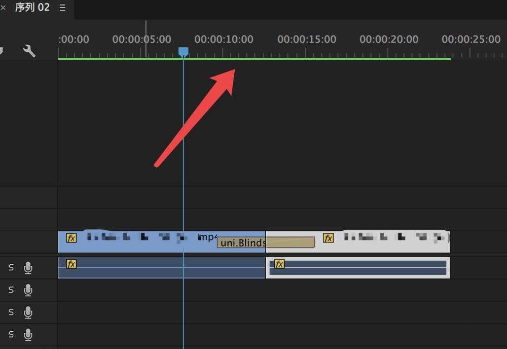Premiere时间线中的绿线黄线红线是代表什么意思?