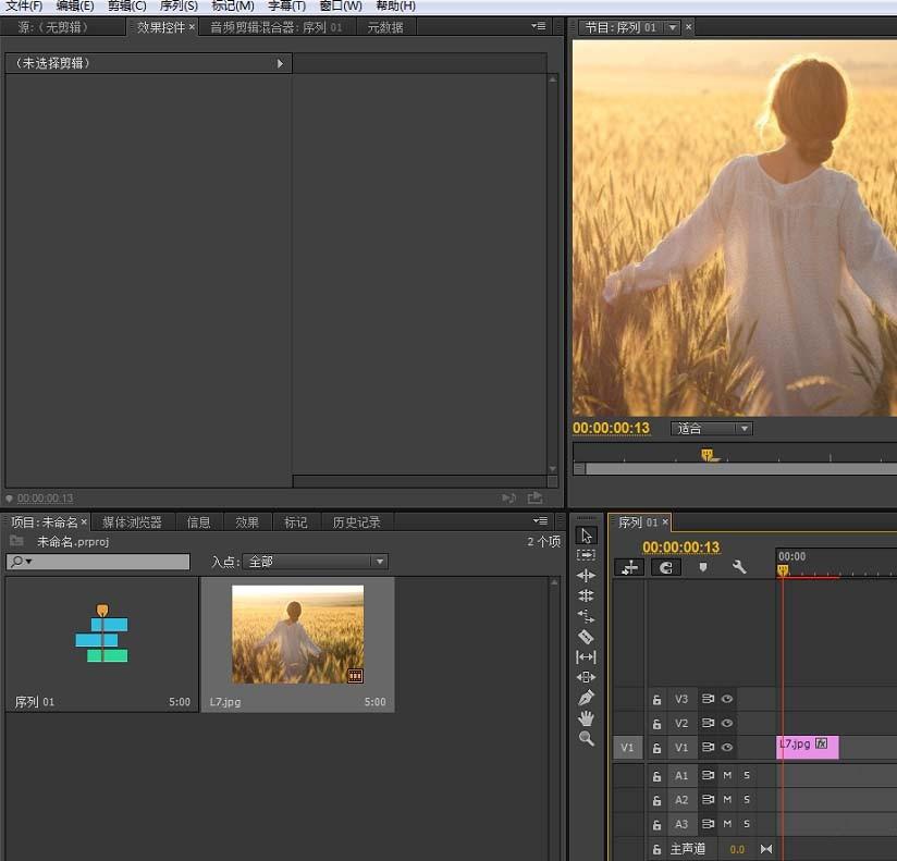 premiere怎么给视频添加杂色效果?