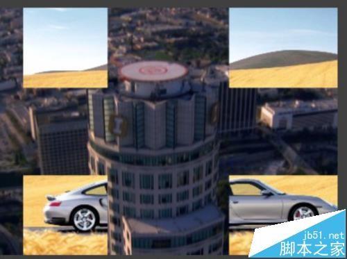 premiere怎么使用转场特效制作汽车电子相册?