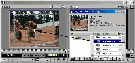 Premiere教程:监视窗口的使用