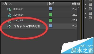 Premiere cs6 怎么制作子素材? PR截取部分视频编辑的方法