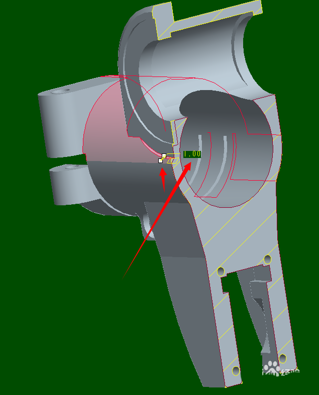 PROE零件剖面出现空壳错误怎么办?