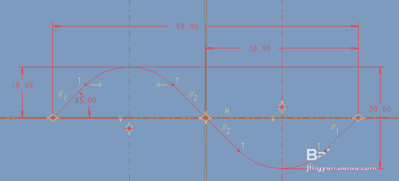 ProE怎么绘制波形曲线模型?