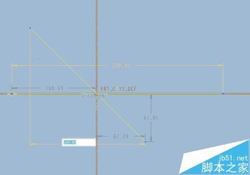 proe两点距离怎么标注尺寸?
