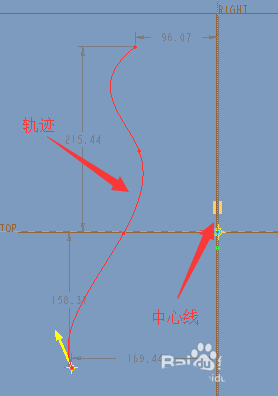 ProE怎么使用螺旋扫描特征创建等距的弹簧模型?