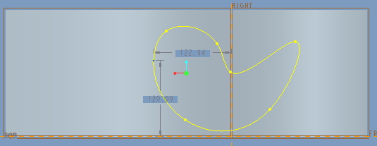 ProE怎么创建投影曲线? ProE投影草绘的创建教程