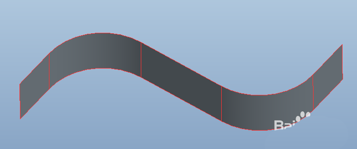 ProE怎么绘制波形曲线模型?