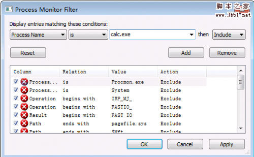 Process Monitor使用实例方法