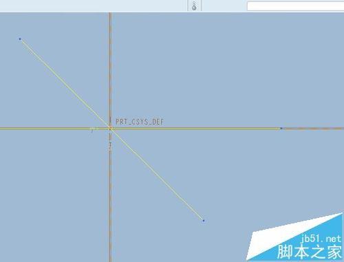 proe两点距离怎么标注尺寸?