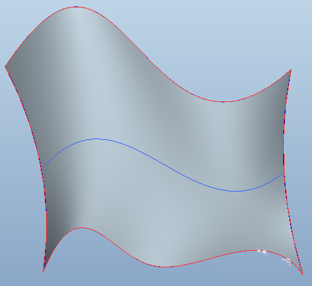 ProE怎么创建创建双向边界混合曲面?