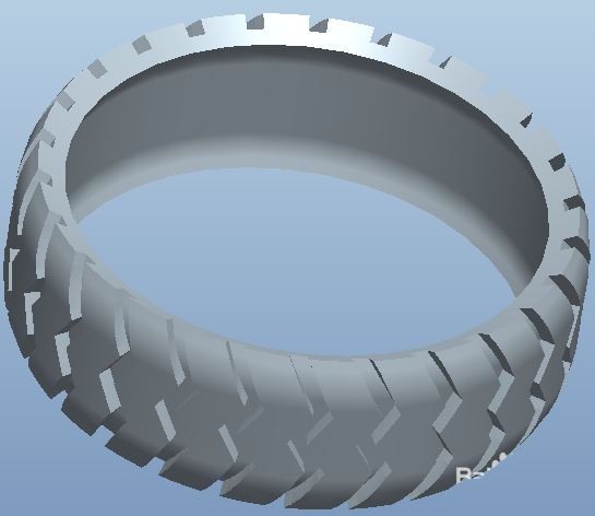 ProE实体怎么环形折弯? ProE制作车轮外胎的教程