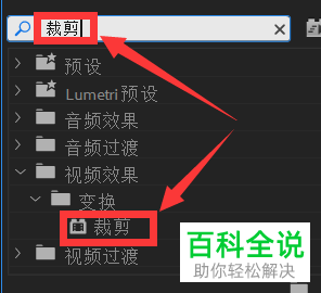 pr软件中如何给视频打码
