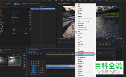 Pr如何给视频添加帧定格效果