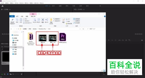 Pr如何设置导出视频