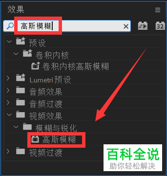 pr软件中如何给视频打码