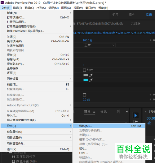 PR软件怎么替换视频画面目标颜色