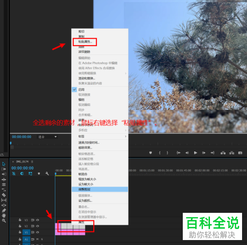 pr软件中制作的电子相册怎么给图片设置批量缩放