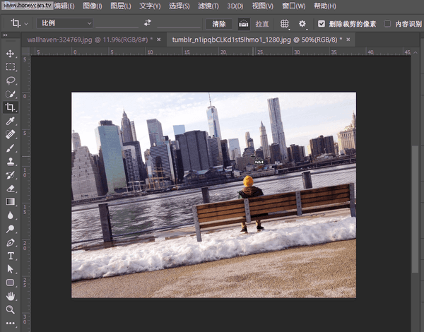 ps的裁剪工具怎么用（ps中的裁剪工具怎么用）