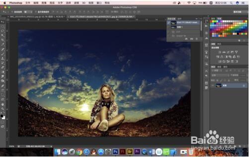 PS将广角拍摄的照片矫正的方法