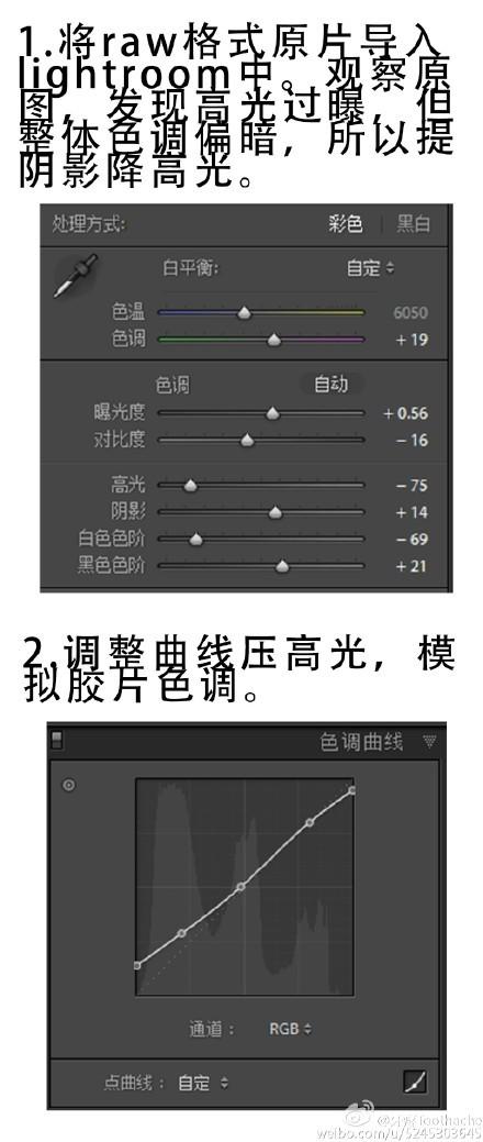 PS简单胶片清新人像的调整