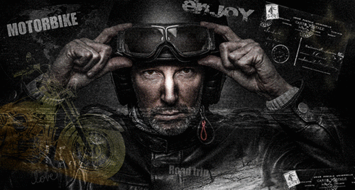 Ps制作信号干扰故障风艺术效果动图