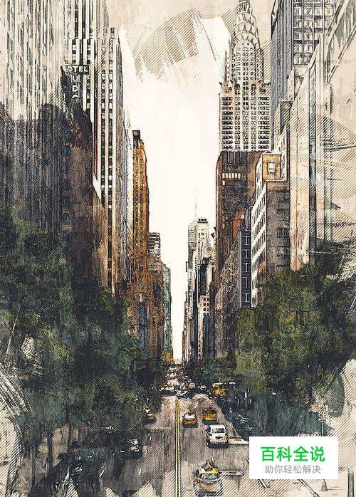 PS怎么把图片做成手绘油漆涂鸦画效果