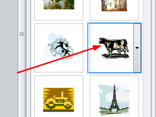 Publisher2010怎么插入剪贴画?