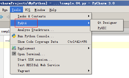 pycharm集成pyqt设置步骤