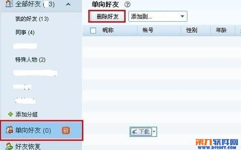 qq单向好友是什么意思好么?