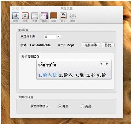 QQ输入法for Mac 2.0隆重登场