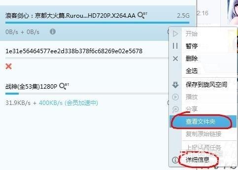 qq旋风下到99.9不动了怎么解决?