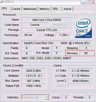 浅淡CPU核心步进