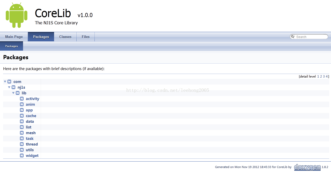 强大的Doxygen工具使用手册(中文帮助)